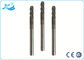 Customized Size TiCN TiN Coating Solid Carbide End Mill , Plastic Cutting End Mill supplier