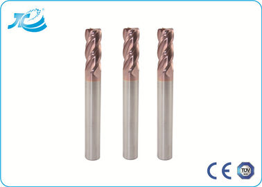 China 1.0-12.0mm Dia , Length 50 - 100 mm Corner Radius End Mill With 2 - 6 Fluteon sales