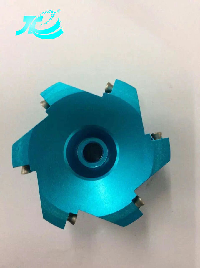 Indexable Cnc Face Milling Cutter With Tungsten Carbide Mill Inserts Ahub Right Angle Shoulder
