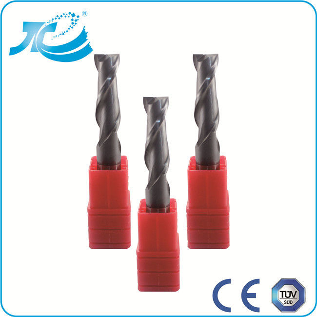 High Speed End Mill Tool , Two Flute End Mill CE / TUV Approved 50 - 150mm Length
