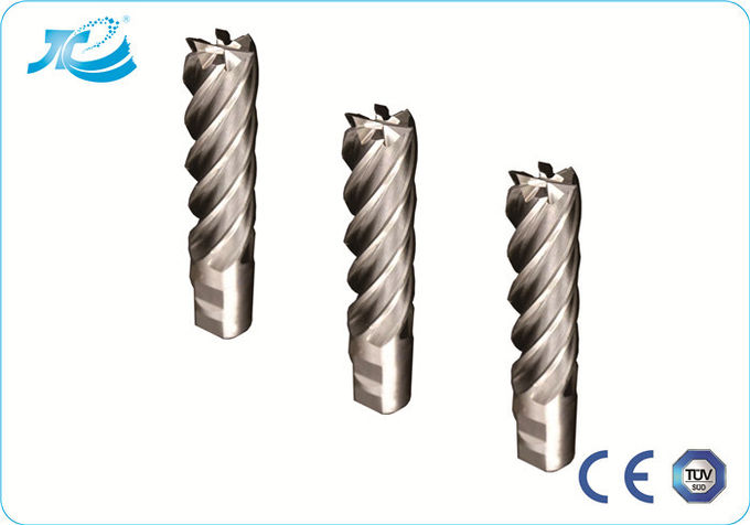 6 Flute End Mill , HRC 55 - 65 Square Aluminum Cutting End Mills