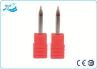 China R 0.1 - R 0.4 Ball Nose End Mill with Micro Diameter , 55 Degree End Mill distributor