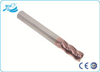 China Corner Radius Solid Carbide Tools with Diameter 1.0 - 12.0 , 2 - 6 Flute End Mill distributor