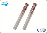 China Diameter 8mm 9mm Solid Carbide End Mill , 55 / 60 / 65 Hardness Four Flute End Mill distributor