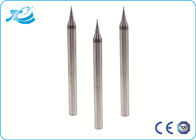 China 0.2 - 0.6 um Tungsten Carbide End Mill , 2 Flute Micro End Mills for Stainless Steel distributor