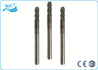 Customized Size TiCN TiN Coating Solid Carbide End Mill , Plastic Cutting End Mill for sale