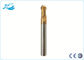 R0.5-R10.0mm , 50-65 Degree Hardness Ball Nose End Mill With 2 - 4 Flute supplier