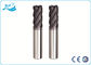 Carbide Corner Radius End Mill Milling Cutter Tools , Corner Rounding End Mill supplier