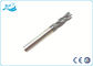 Solid Carbide End Mill HRC 55 , Plastic Cutting End Mills Air Oil Cooling Mode supplier