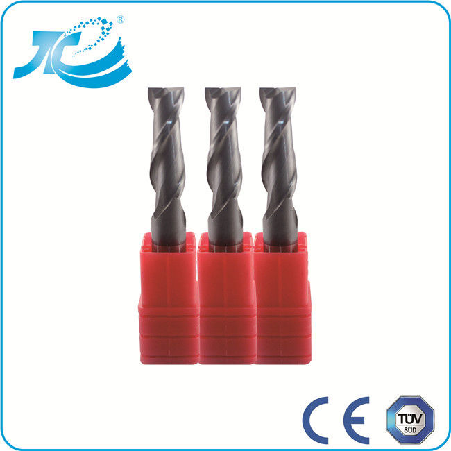 High Speed End Mill Tool , Two Flute End Mill CE / TUV Approved 50 - 150mm Length