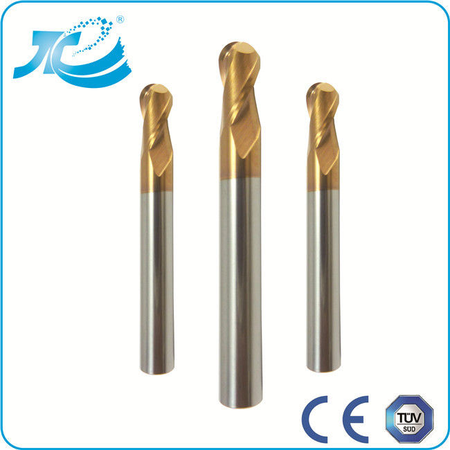 Ball Nose End Mill HRC 50 / 55 / 65 Tungsten carbide Cutting Tools End Milling