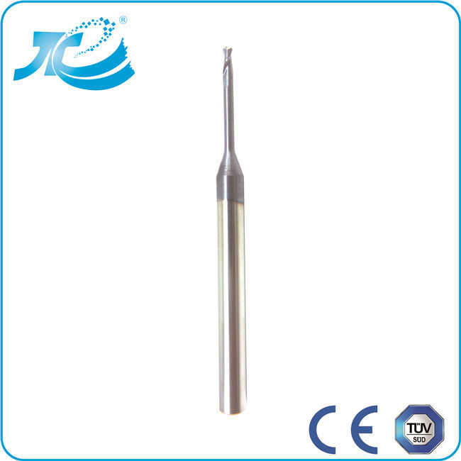 Ball Nose Long Neck End Mill with R 0.2 - R 2.0 mm Diameter Hard Milling End Mills