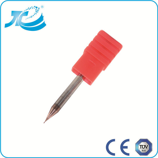 R 0.1 - R 0.4 Ball Nose End Mill with Micro Diameter , 55 Degree End Mill