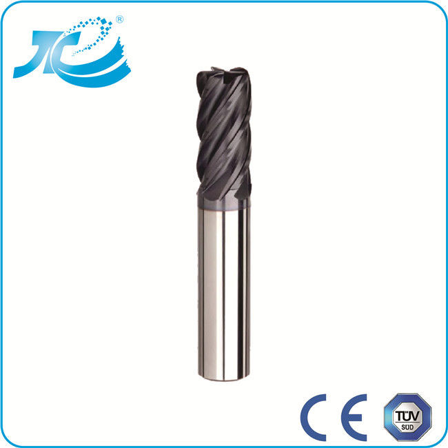 Corner Radius Hard Milling End Mills with Air or Oil Cooling Mode