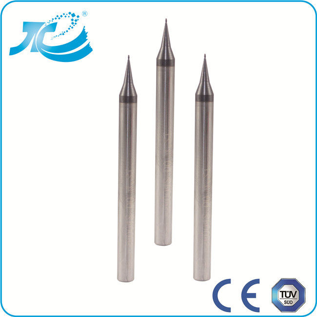Carbide Micro End Mill - Micro Edge , CNC Cutting Tools 2 or 4 Flute