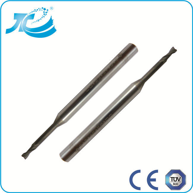 High Performance Long Neck End Mills Cutter , Two Flute End Mill