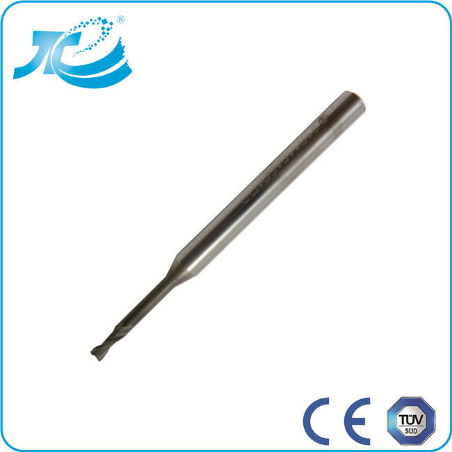 Tungsten Solid End Mill , Carbide Long Neck Short Flute End Mills
