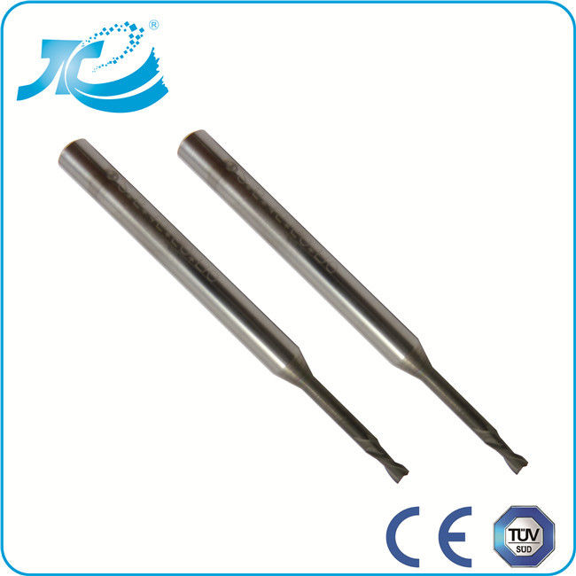 Long Neck Tungsten Carbide End Mill For CNC Machine , Square End Mill