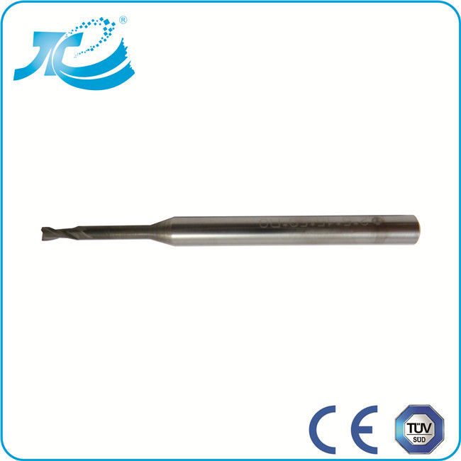 High Performance Long Neck End Mills Cutter , Two Flute End Mill