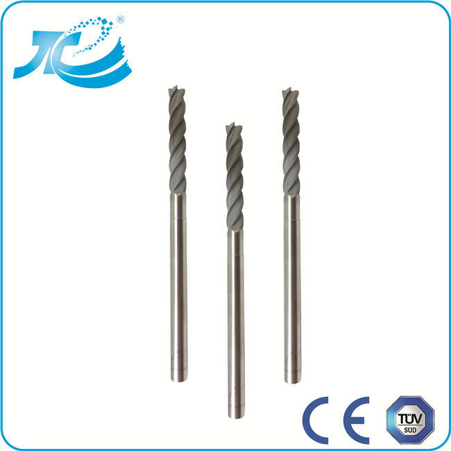 Micro Grain Carbide Material Solid Carbide End Mill with 45 Helix