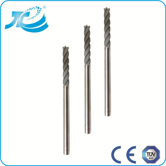 HRC 60 Degree Solid Carbide Endmill with  Air or Oil Cooling Mode